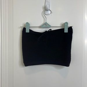 Black Tube Top - Small